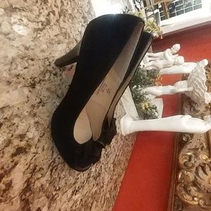 Softshoe by Medious Black Suede Size 11